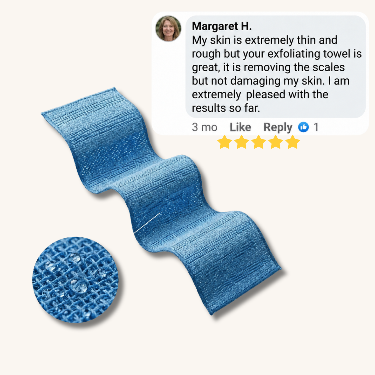SkinMochy™ Japanese Exfoliating Towel